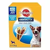 Pedigree Dentastix Snack per la Igiene Orale (Cane Piccolo 5-10 kg), 110 g 105 Pezzi - 15 Confezioni da 7 pezzi (105 Pezzi totali)