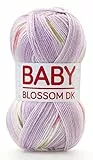 Hayfield Baby Blossom - Gomitolo di filato DK 352 Little Lavender – gomitolo da 100 g
