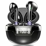 Cuffie Bluetooth, Auricolari Bluetooth con HD Mic, Mini Cuffie Wireless in Ear, 2g Ultra Leggero, ENC Cancellazione Rumore Cuffie Senza Fili 40 Ore LED Display, IP7 Impermeabili, USB-C Cuffiette(2023)