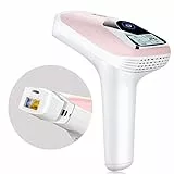 Epilatore Luce Pulsata per Donna Professionale Laser Depilatore con 500000 Impulsi di Luce per Viso Ascelle Zona Bikini Gambe Corpo - IPL Depilazione Macchina