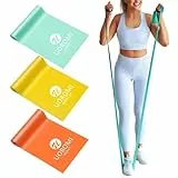 Bande Elastiche Fitness Per Fisioterapia, UOROMI Bande Elastiche per Terapia Fisica, Yoga, Pilates