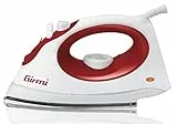Girmi ST01 Ferro da Stiro, 1800 Watt, Plastica, Rosso