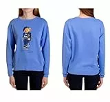 Polo Ralph Lauren Bear In Paris Orsetto Felpa Maglione Maglione Maglione Jumper Blue New Season, Blu, S