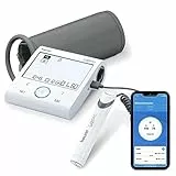 Beurer BM 95 Misuratore di Pressione da Braccio con Funzione ECG, Connessione Bluetooth, Rilevazione di Fibrillazioni Atriali e Ventricolari
