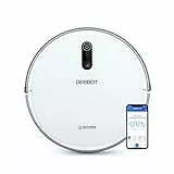ECOVACS Robotics DEEBOT 710 Robot Aspirapolvere – Robot Pulisci Pavimenti con Mappatura – Modalità Max – Controllo Smart tramite App e Telecomando – Autoricarica – Bianco