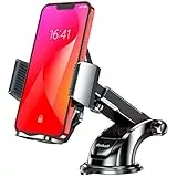 Beikell Supporto Auto Smartphone, Supporto per Telefono per Auto [360 Gradi di Rotazione] con Cruscotto Regolabile e Supporto per Braccio Estensibile per Auto Forte Rilievo in Gel Appiccicoso