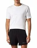 Champion Athletic C-Sport Quick Dry Jersey Small Logo 5' Pantaloncini, Nero, S Uomo