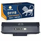 ColorKing Compatibili Toner MLT-D111S Sostituzione per Toner Samsung MLT-D111S 111S MLT-D111L per Toner Samsung Xpress M2070 M2070FW M2026W M2026 M2020 M2022 M2022W M2020W M2070W M2070F (1 Nero)