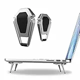 SUNTAIHO - Mini supporto invisibile per computer portatile, confezione da 2 (4 pezzi) di supporto per tastiera del computer, supporto ergonomico e leggero, Lenovo, tablet e laptop da 12 a 17 pollici