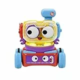Fisher-Price - Tino Robottino 4-in-1, Giocatolo Educativo con Tecnologia Smart Stages con Oltre 120 Suoni, Edizione Italiana, Giocattolo per Bambini 6+ Mesi, HDJ16
