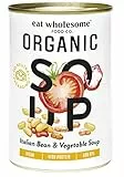 Eat Wholesome Organic Tuscan Bean & Vegetable Soup 400 g (Pack of 12)