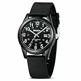 LN LENQIN Orologi da Uomo Orologio Analogico al Quarzo da Uomo Orologio Impermeabile 30M Orologio da Polso da Uomo Casual da Uomo d'affari di Moda Con Cinturino in Silicone Luminoso Con Data