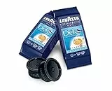 Lavazza, Espresso Point Dek, 50 Capsule Caffè (25 Astucci da 2), per un Espresso Decaffeinato e Aromatico con Note Cioccolatate, 100% Arabica, Intensità 6, Tostatura Media