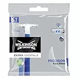 WilkinsonSword - RASOIO USA&GETTA EXTRA 2 PRECISION - Pack da 5 rasoi usa e getta per uomo