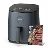 COSORI Friggitrice ad Aria 4,7L, 75-230°C, Air Fryer Silenzioso e Risparmio Energetico, 9 Preimpostazioni, Meno Olio&Senza Fumo, Ricettario Italiano, Lavabile in Lavastoviglie, 1500W