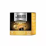 Bialetti Caffè d'Italia, Box 16 Capsule, Venezia, Intensità 7, Compatibili con Macchine Bialetti sistema chiuso, 100% Alluminio