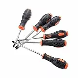 FINDER XJ193135P Screwdriver Set, 3pcs Slotted and 3pcs Phillips Screwdriver, Set of 6pcs