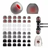 48 tappi per le orecchie impermeabili con cancellazione del rumore, Auricolare S/M/L 3 Taglie Accessori Per Cuffie Pad di Ricambio In-Ear con Sacchetto di Immagazzinaggio
