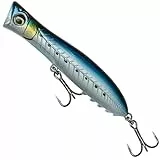 SAVAGE GEAR Topwater - Esca galleggiante con motivo 'Gravity Popper', 13 cm, 40 g