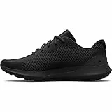 Under Armour UA Surge 3, Scarpa da Corsa Uomo, 44 EU, Nero (Black / Black / Black)