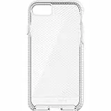 tech21 Evo Check Custodia Protettiva per Apple iPhone 7 / iPhone 8 - Trasparente/Bianco