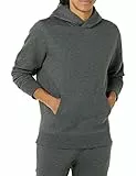 Amazon Aware Felpa con Cappuccio in Pile Uomo, Carbone Puntinato, XXL
