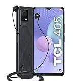 TCL 405 - Smartphone 4G 32GB, 2GB RAM, Display 6.6' HD+, Android 12 Go Edition, Dual Camera da 13 Mp, Batteria 5000 mAh, Dual Sim Dark Grey [Italia]