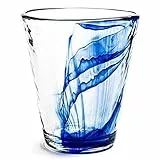 Bormioli Rocco-Bicchieri Long Drink, in vetro di Murano, colore: blu, confezione da 12