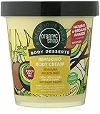 Organic Shop - Crema per il corpo riparatrice Body Dessert, fragranza Banana milkshake, 450 ml