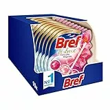 Bref WC Deluxe Delicate Magnolia, Detergente WC profumatore, Pulizia e Freschezza, Formato Scorta 10 Pezzi