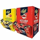 mix Salsa Biffi Kit Maionese e Ketchup Monoporzione 264 Bustine da 10 g