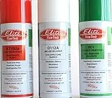 ELITE NDT ITALIANA KIT PROFESSIONALE LIQUIDI PENETRANTI per CRICCHE e altri DIFETTI su SALDATURE e su Tutti i Materiali. CONTIENE 12 SPRAY: Il Costo per Spray più Economico.