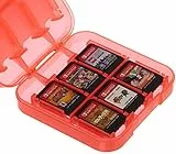 Amazon Basics - Custodia porta cartucce di gioco per Nintendo Switch - Rosso