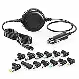 Zolt 100W Caricabatteria da Auto Universale Laptop USB Tipo C Caricatore Alimentatore Cavo di Ricarica per Lenovo HP Dell Asus Acer Toshiba Samsung Sony Adattatore CC