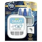 Ambi Pur 3Volution Profumatore per Ambienti, Diffusore Elettrico e Ricarica, Fragranza Oceano, tecnologia Elimina Odori, Fino a 90 Giorni di Profumo