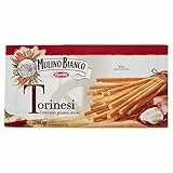 Mulino Bianco - Torinesi, Croccanti Grissini Stirati - 4 confezioni da 280 g [1120 g]