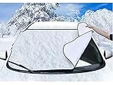 CARALL Telo Parabrezza Antighiaccio, Protezione Copri Parabrezza Auto per Inverno e Estate, Copertura Antigelo e Parasole per Auto (200X70cm)