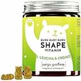 Per il metabolismo e la combustione dei grassi - supporto per la perdita di peso - con cromo, biotina, zinco, L-leucina ed estratto di foglie di tè verde - Bears with Benefits Burn Shape