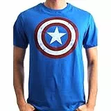 Marvel Capt America Shield Logo Cobalt S