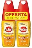 Autan Active Vapo Bipacco, Insetto Repellente e Antizanzare, Lunga Durata, Spray, 2 Confezioni da100 ml