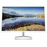 HP – PC M24fwa Monitor con Casse Audio, Display 23.8” FHD IPS Antiriflesso, Tecnologia AMD FreeSync, Tempo Risposta 5ms GtG Overdrive, Risoluzione 1920 x 1080p, HDMI, VGA, Argento