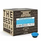 Note D'Espresso, Decaffeinato, Capsule Compatibili Soltanto con sistema LAVAZZA* A MODO MIO*, 100 caps X 7g