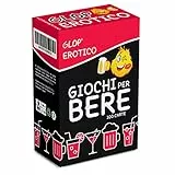 GLOP Ero - Giochi da Tavolo Adulti - Giochi Alcolici per Feste - Giochi per Bere - Giochi da Tavolo - Giochi di Carte - Drinking Game - Addio al Nubilato - Addio al Celibato - Idee Regalo