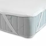 COPRIMATERASSO IMPERMEABILE IDROREPELLENTE DUE PIAZZE MATRIMONIALE ZUCCHI FONDO 100% POLIURETANO 2 PIAZZE CM 175 x 200