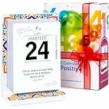 Calendario Positivo 2024 Motivazionale | Da Tavolo con Supporto 'Mandala' | Affronta le Giornate col Sorriso ed un Pensiero filosofico | Idea Regalo geniale | Dimensioni 12x17x6,5 | Luxury Pack