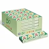 Menz&Gasser Confettura Extra Bio di Gusti Assortiti Monodose Biologica, Albicocca, Ciliegia, Fragola e Pesca, con Frutta, 100% Made in Italy, 80 porzioni x 20 g