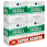 Saugella Saugella Cotton Touch Assorbenti Esterni Notte Ad Azione Antiodore Con Ali In Cotone Ipoallergenici 48 Pezzi