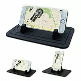 L&P A144 supporto silicone tappetino antiscivolo universale auto antiscivolo Handy multiuso Pad Cellulare Supporto Smartphone compatibile con iPhone X 8 7 Plus 6S 6 5 4 Samsung Galaxy S8 S7 S6 S5 S4