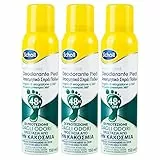 Scholl ExpertCare Deodorante Piedi Antiodore Spray Anti-Traspirante 48h per Pelle Asciutta con Profumo Fresco e Leggero Contro i Cattivi Odori con Erogatore 360° - 3 Flaconi da 150ml