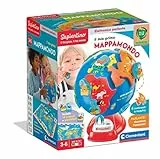 Clementoni - 17730 - Sapientino - Il Mio Primo Mappamondo - Globo Interattivo Parlante (Versione In Italiano), Mappamondo Bambini 3 anni - Made in Italy